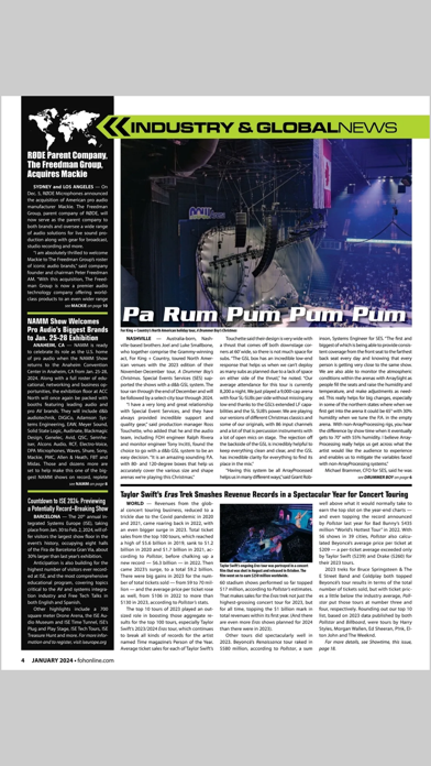 FRONT of HOUSE (FOH) Magazine Screenshot