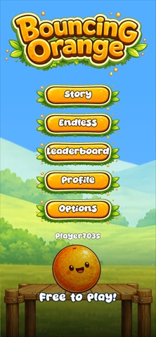 Bouncing Orange screenshot 9
