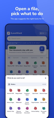iLoveWord — DOCX Tools screenshot 6