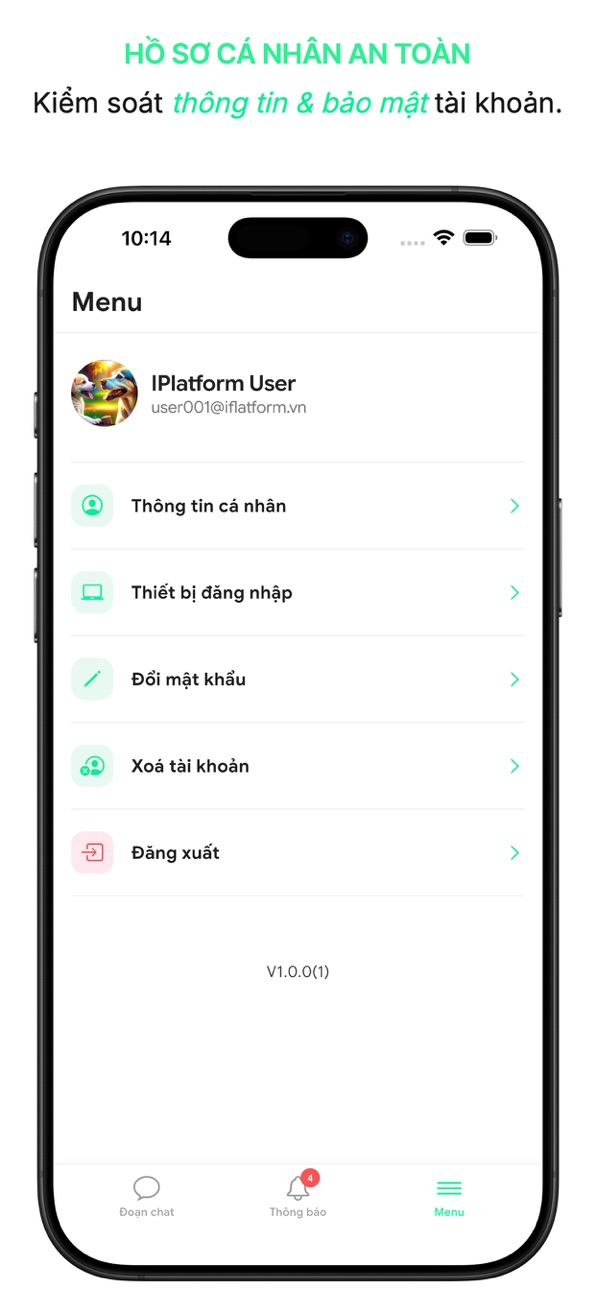 iPhone screenshot