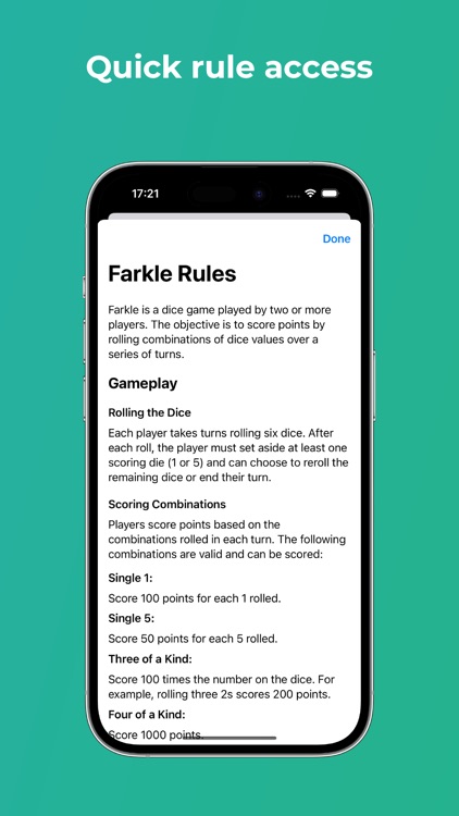 Farkle Scores - 10000