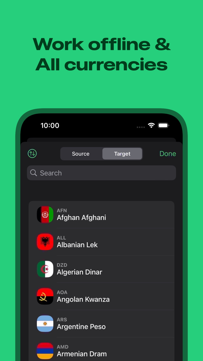 Currency calculator - Matcha