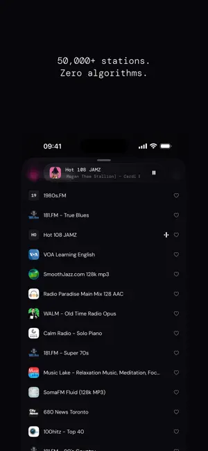 minim radio: live FM streaming screenshot 4