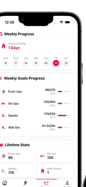 PushLimit screenshot 1