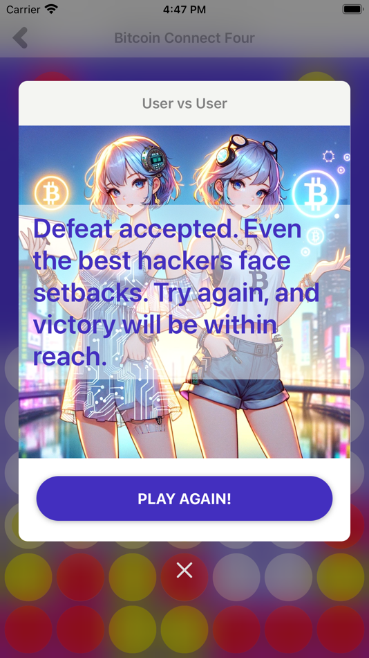 #5. Bitcoin Connect Four (iOS) Podle: Visunia GmbH