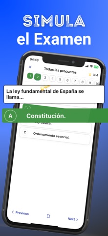 CCSE Nacionalidad Española 300 screenshot