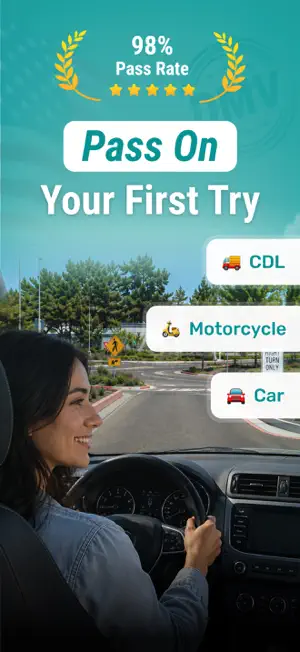 DMV Practice Test: Permit screenshot 1