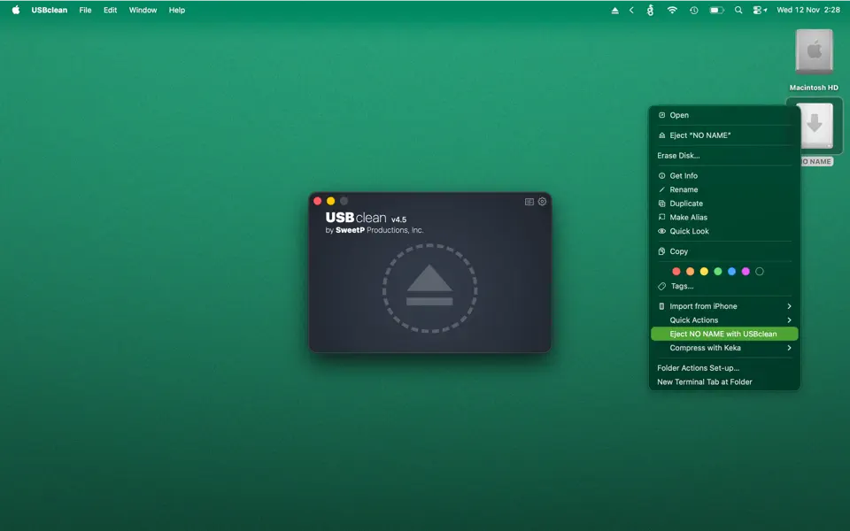 Screenshot 2 of USBclean 4.5.2