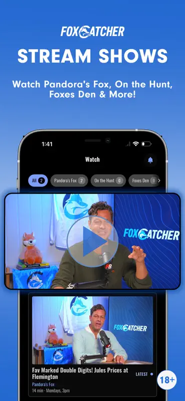 Foxcatcher- Racing Insights screenshot 3 of 5
