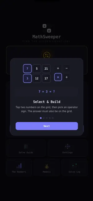 MathSweeper screenshot 3