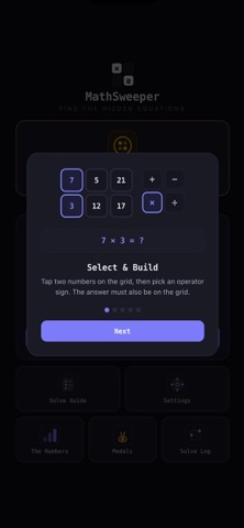 MathSweeper screenshot