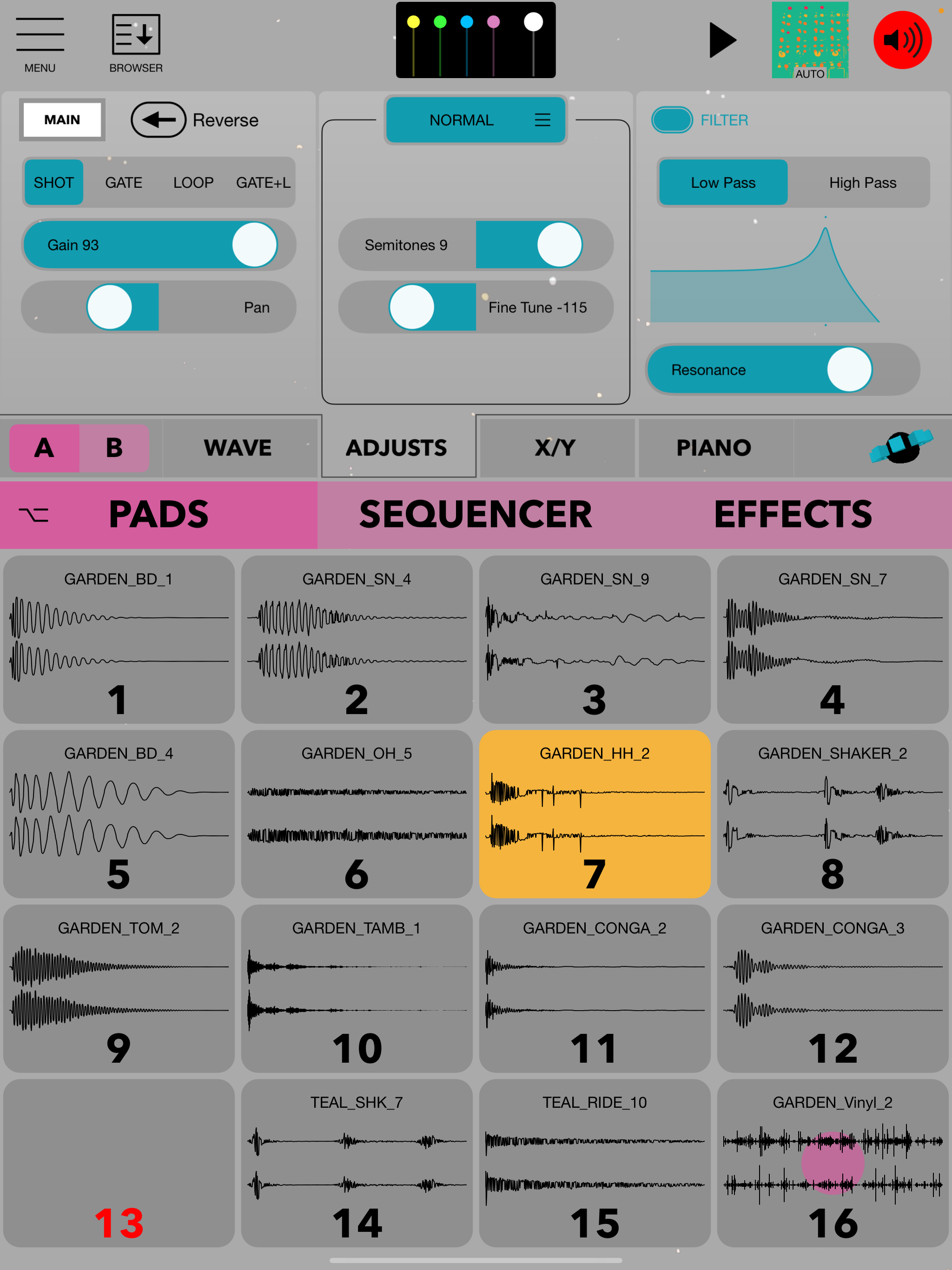 Dawnbeat - Sampler screenshot 7