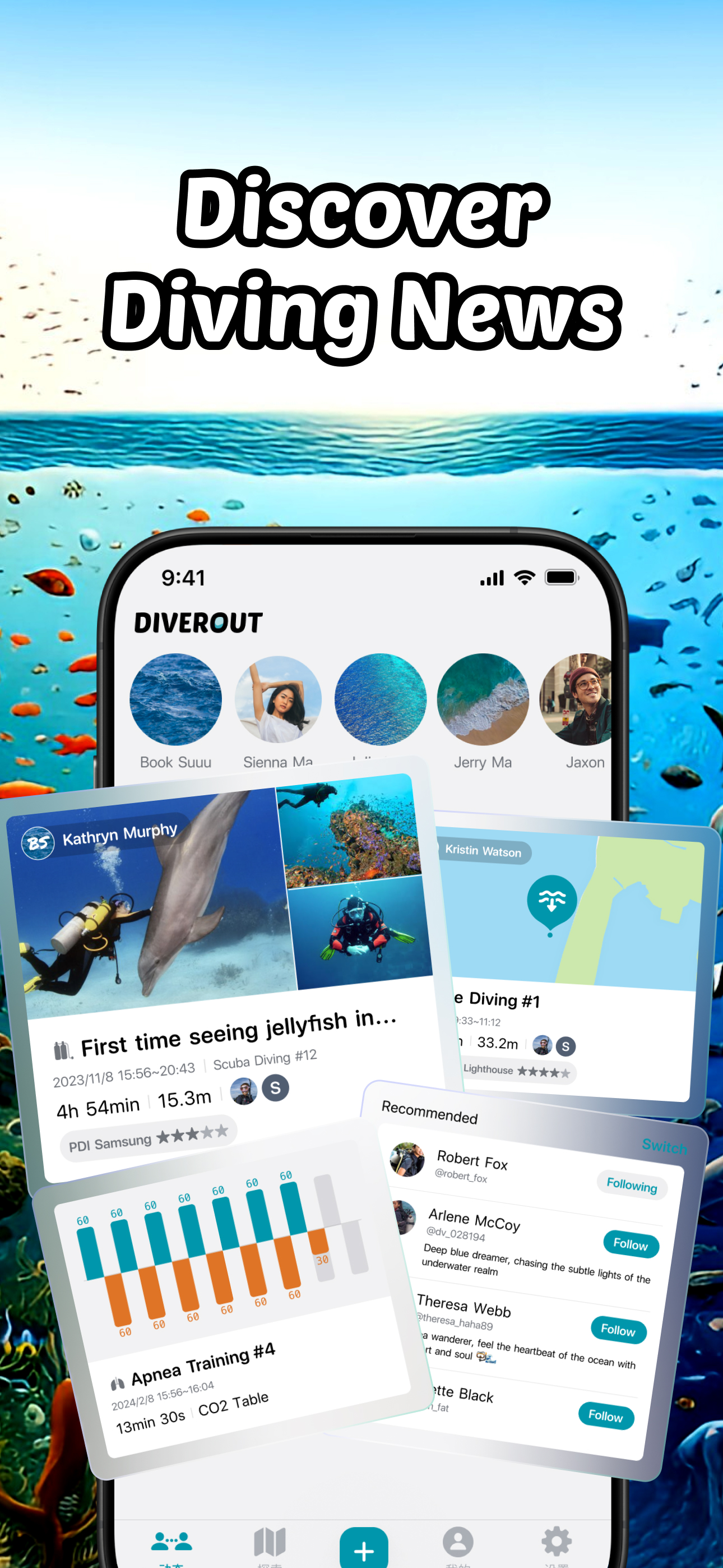 DIVEROUT - Dive Computer