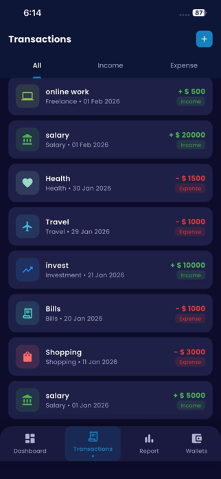 ExpenseFlow Tracker Screenshot 5 of 7