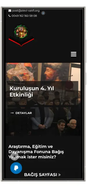 Uluslararası Alevi Vakfı screenshot 3