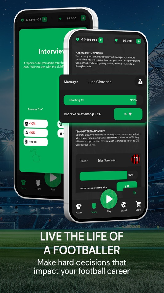 #7. Club Legend - Football Game (iOS) 来自: Joey Mallat