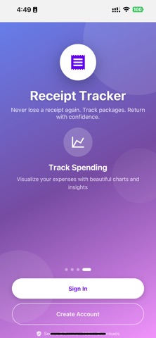 Receipt Store: Track & manage screenshot