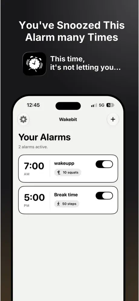 Wakebit screen 1