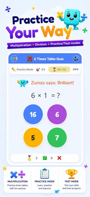 Multiplication Tables! screenshot 3