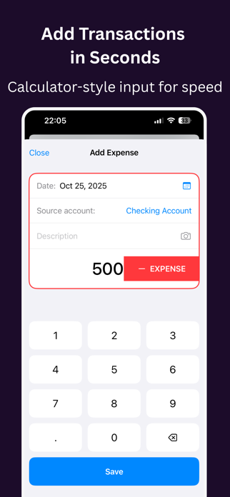 Pocket - Budget Tracker Screenshot 3 of 7