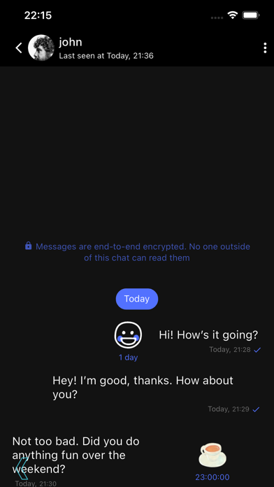 Arc -The Intelligent Messenger iPhone screenshot 4 - Social Networking app