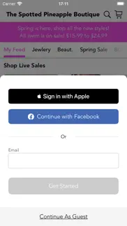 the spotted pineapple boutique iphone screenshot 1