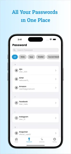 Password Manager – SecureVault screenshot 2
