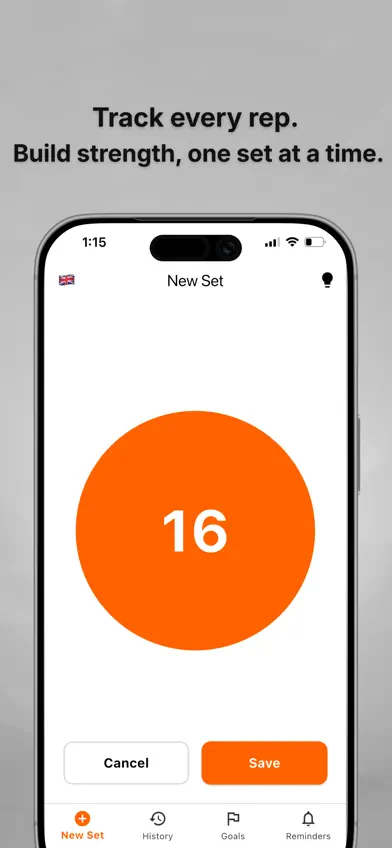 My Push-Up Tracker screenshot 1