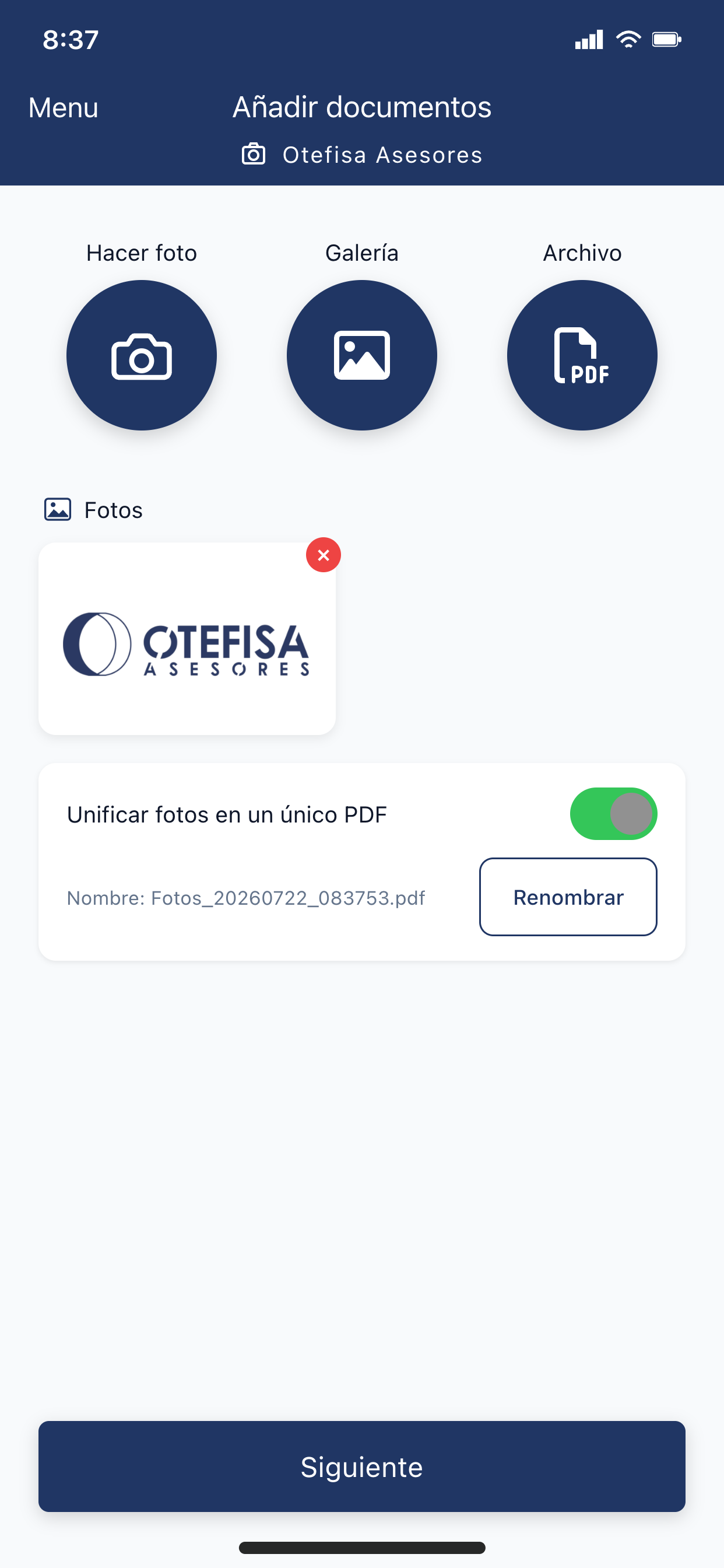 ASESORES OTEFISA screenshot 4