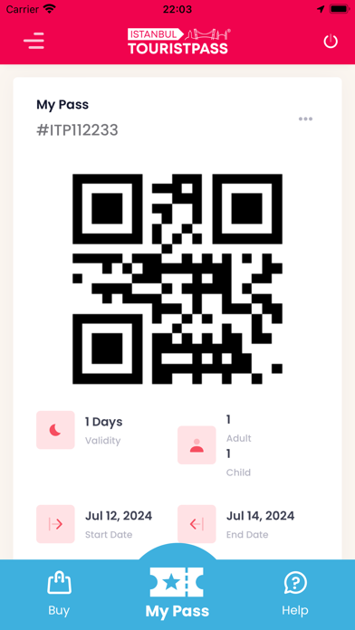 Istanbul Tourist Pass Screenshot