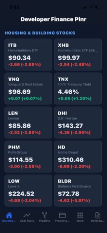 Developer Finance Plnr screenshot
