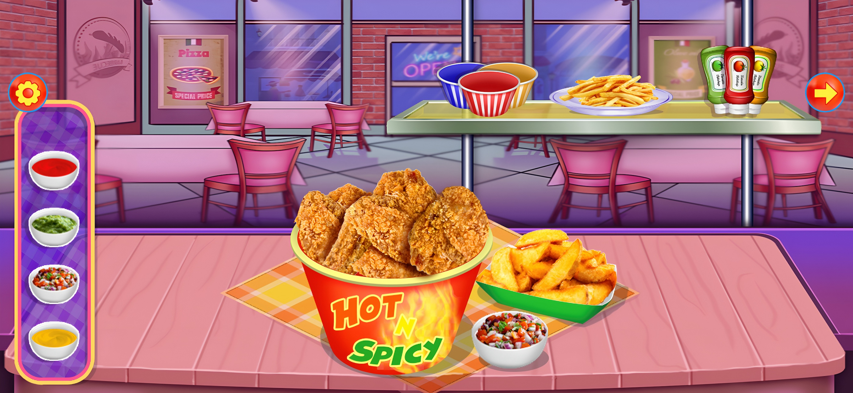 Fast Food Stand - Fried Food screenshot 3