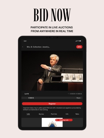 Drouot.com - Live Auctions iPad screenshot