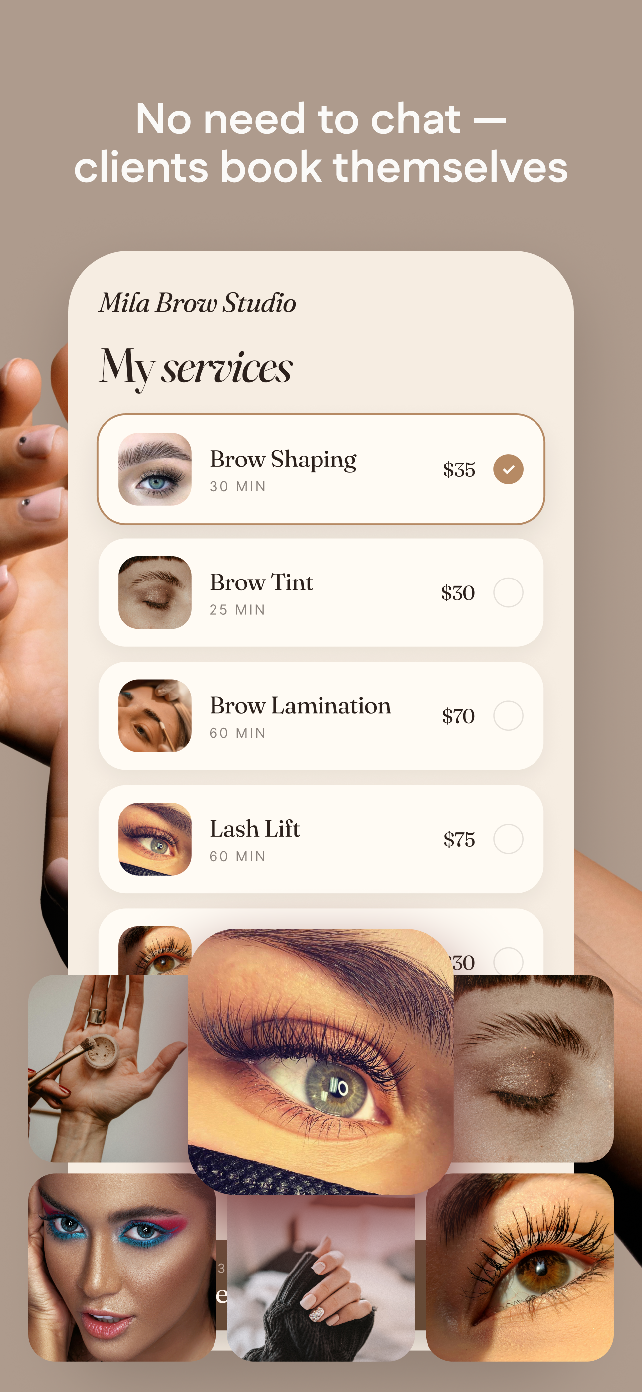 OneClient: Your Beauty Studio screenshot 3