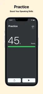 Toeic Speaking Practice -Timer screenshot #1 for iPhone
