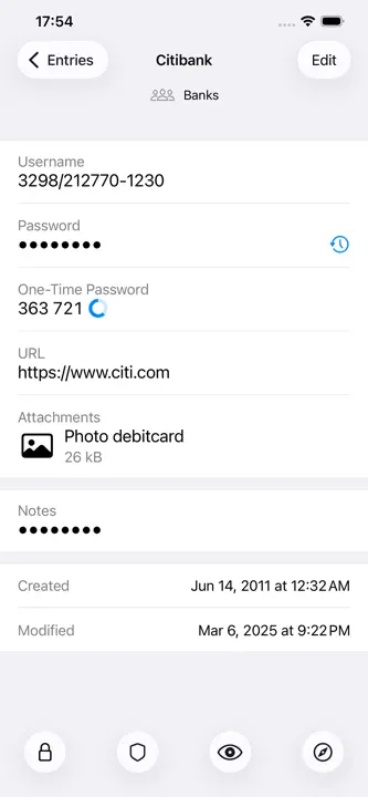 pwSafe 2: Screenshot 3 von 7
