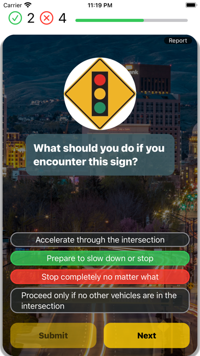 Idaho DMV Practice Test 2025 Screenshot