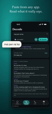 Nitnoi: Hear Thai, Read Yours iPhone screenshot 7