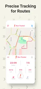 Running: Distance Tracker App screenshot #2 for iPhone