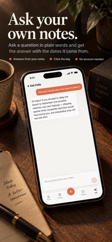My Folio Voice : AI Notes Screenshot 3 of 5