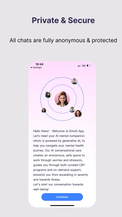 EmoxCare Screenshot
