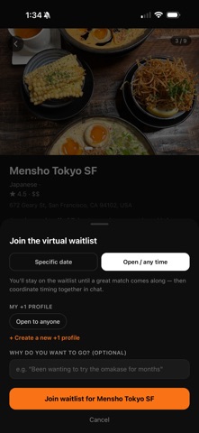 Meshii: Dining Companion iPhone screenshot