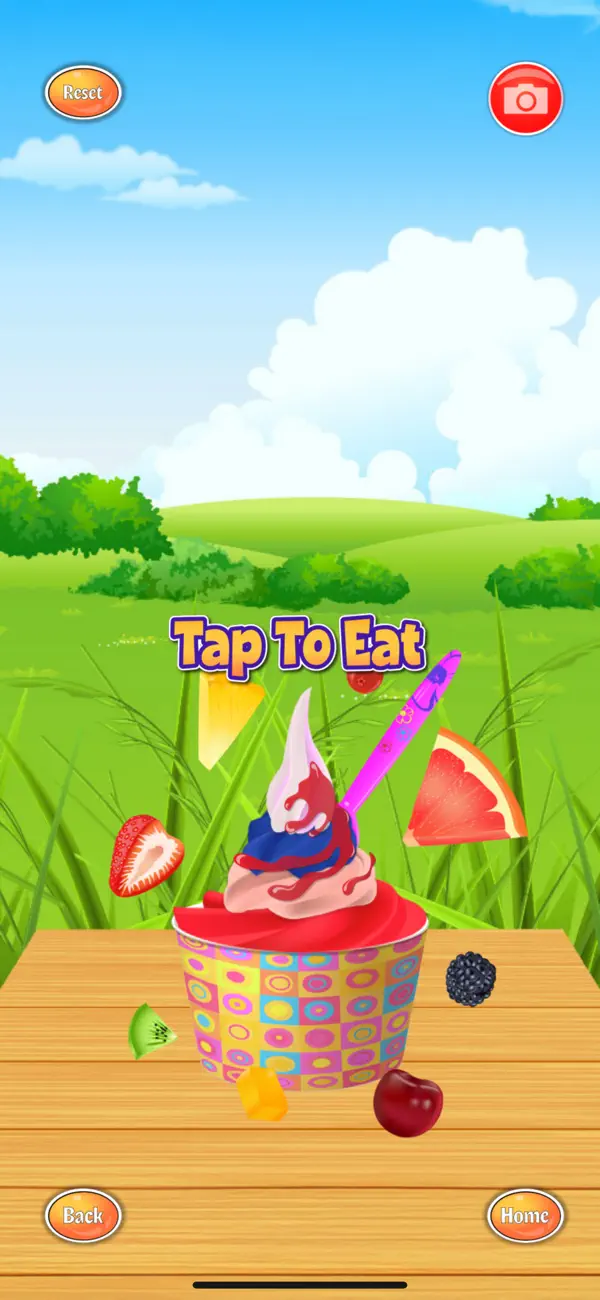 Screenshot #1 pour Frozen Yogurt Maker