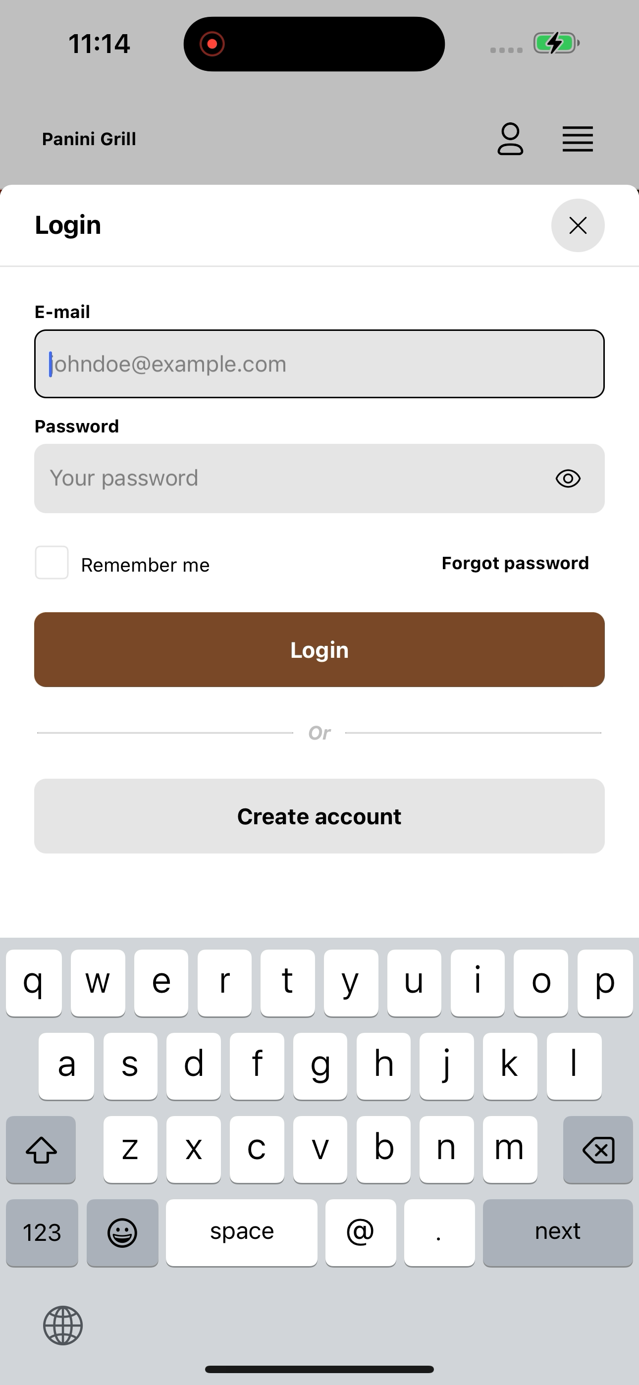 Panini Grill screenshot 3
