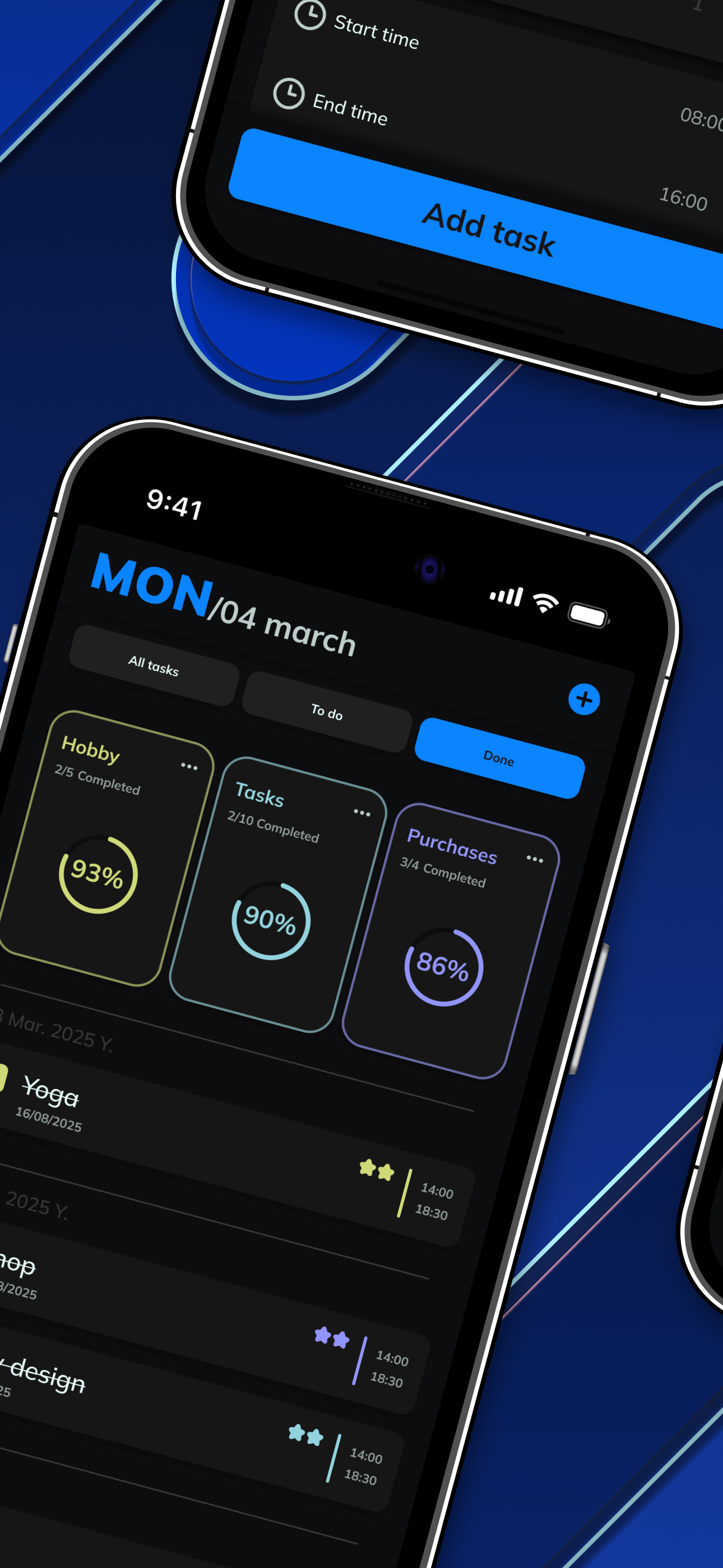 Goal Meter - task manager screenshot 2