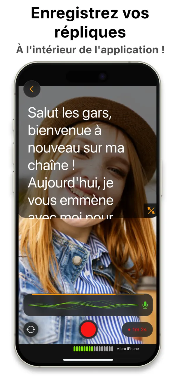 Screenshot #3 pour Téléprompteur