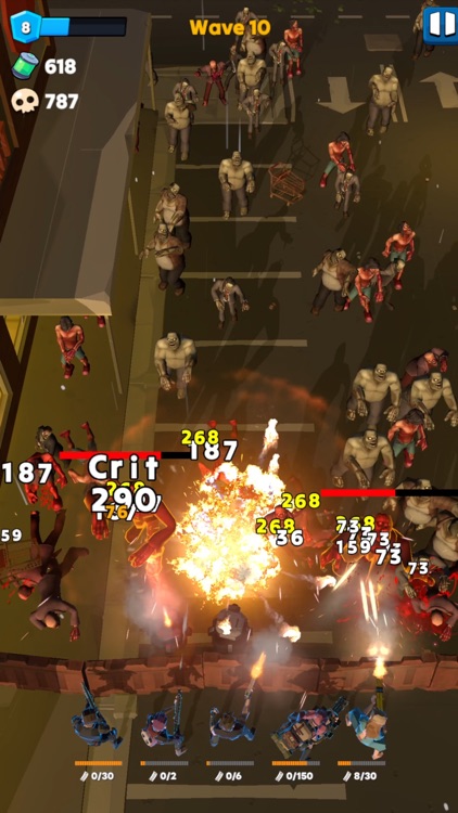 Idle Zombie Wave: Survivors screenshot-3