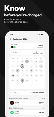 Suby: Subscription Tracker Screenshot 2 of 7