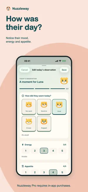 Nuzzleway: Pet Care Journal screenshot 1