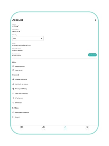 KeyMagic - Custom Keyboards iPad screenshot